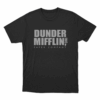 The Office Dunder Mifflin Unisex T Shirt Black
