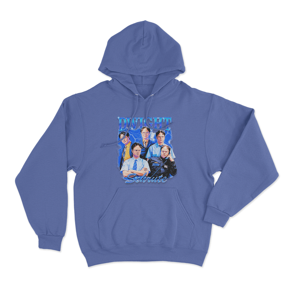 The Office Dwight Schrute Heartthrob Unisex Hoodie Blue The Office Dwight Schrute Heartthrob Unisex Hoodie Blue