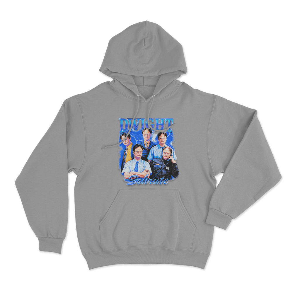 The Office Dwight Schrute Heartthrob Unisex Hoodie Grey The Office Dwight Schrute Heartthrob Unisex Hoodie Grey