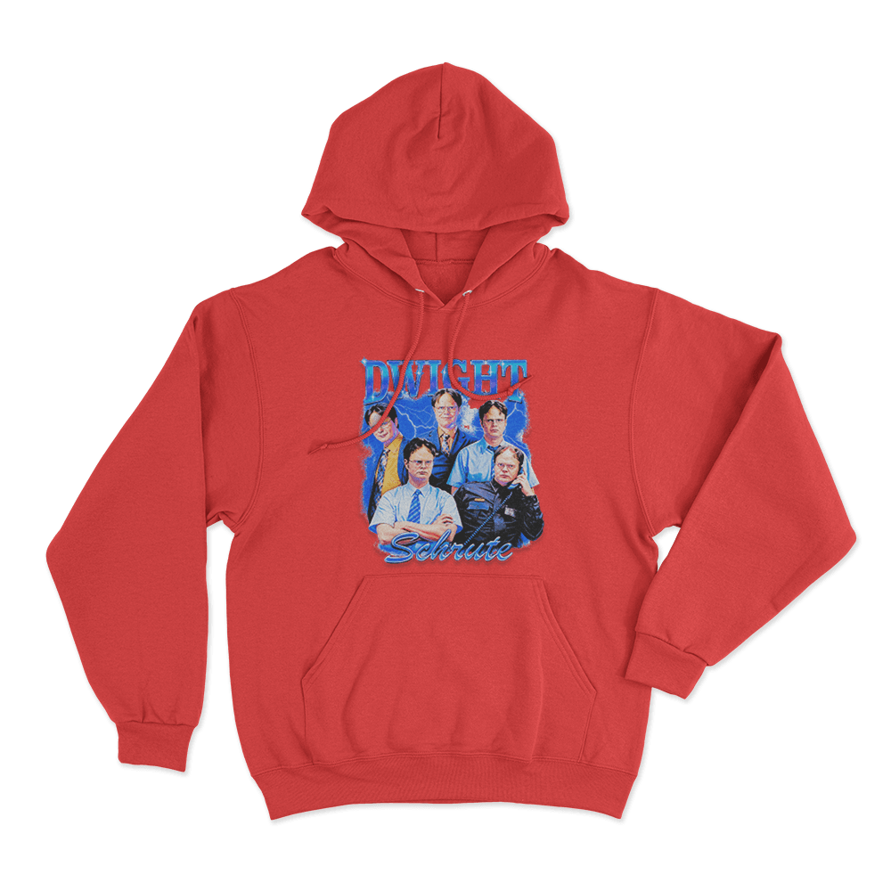 The Office Dwight Schrute Heartthrob Unisex Hoodie Red The Office Dwight Schrute Heartthrob Unisex Hoodie Red