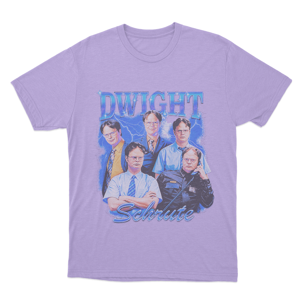 The Office Dwight Schrute Heartthrob Unisex T Shirt Purple The Office Dwight Schrute Heartthrob Unisex T Shirt Purple