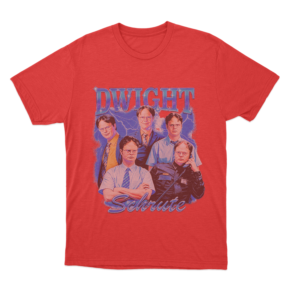 The Office Dwight Schrute Heartthrob Unisex T Shirt Red The Office Dwight Schrute Heartthrob Unisex T Shirt Red