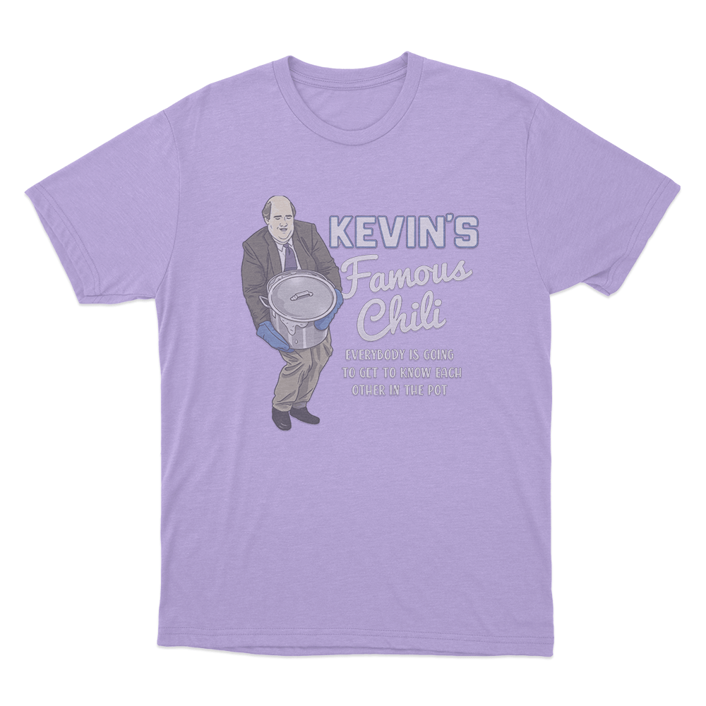 The Office Kevin's Famous Chili Unisex T Shirt Purple The Office Kevins Famous Chili Unisex T Shirt Purple