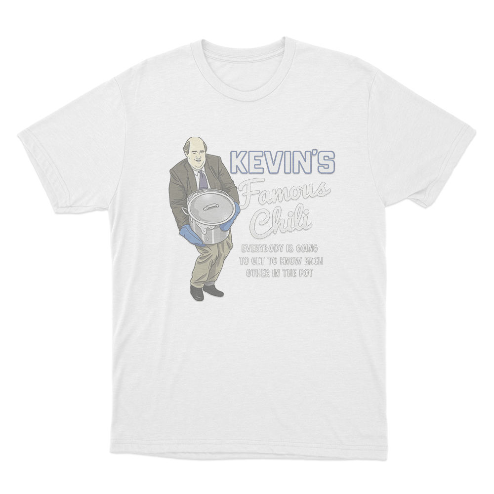 The Office Kevin's Famous Chili Unisex T Shirt White The Office Kevins Famous Chili Unisex T Shirt White