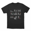 The Office Logo Icons Unisex T Shirt Black