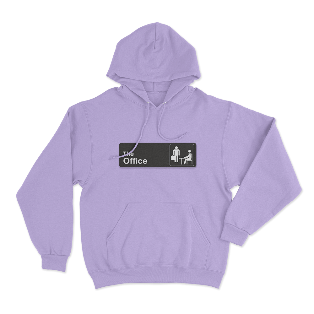 The Office Official Sign Unisex Hoodie Purple The Office Official Sign Unisex Hoodie Purple