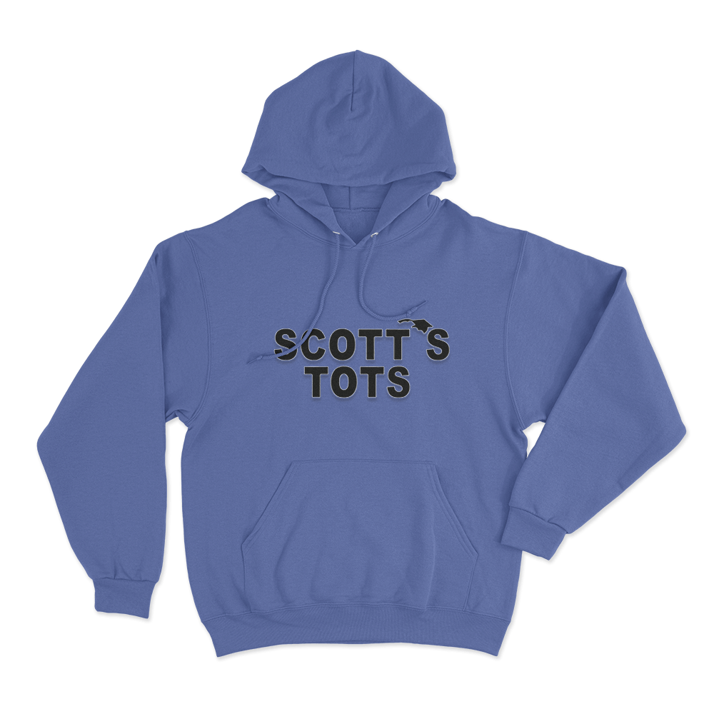 The Office Scott's Tots Unisex Hoodie Blue The Office Scotts Tots Unisex Hoodie Blue