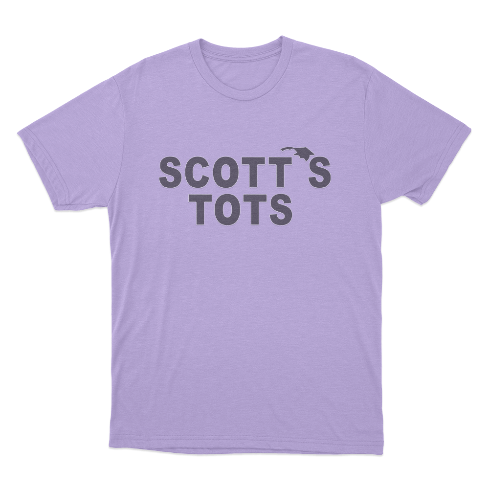 The Office Scott's Tots Unisex T Shirt Purple The Office Scotts Tots Unisex T Shirt Purple