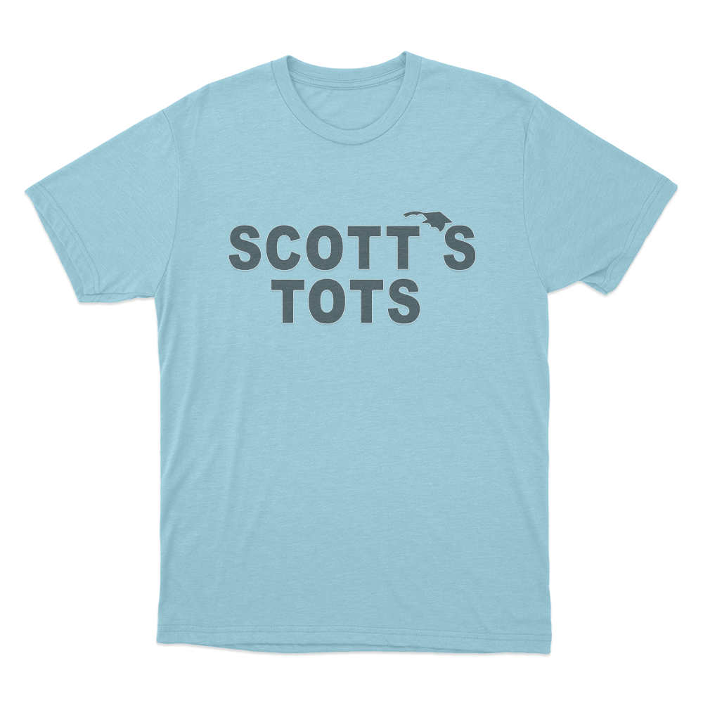 The Office Scott's Tots Unisex T Shirt Sky Blue The Office Scotts Tots Unisex T Shirt Sky Blue