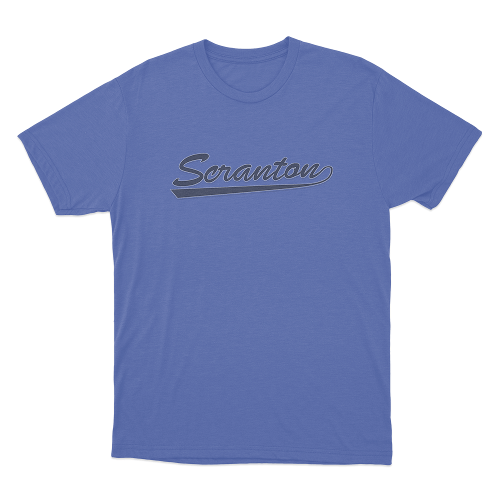 The Office Scranton Unisex T Shirt Blue The Office Scranton Unisex T Shirt Blue