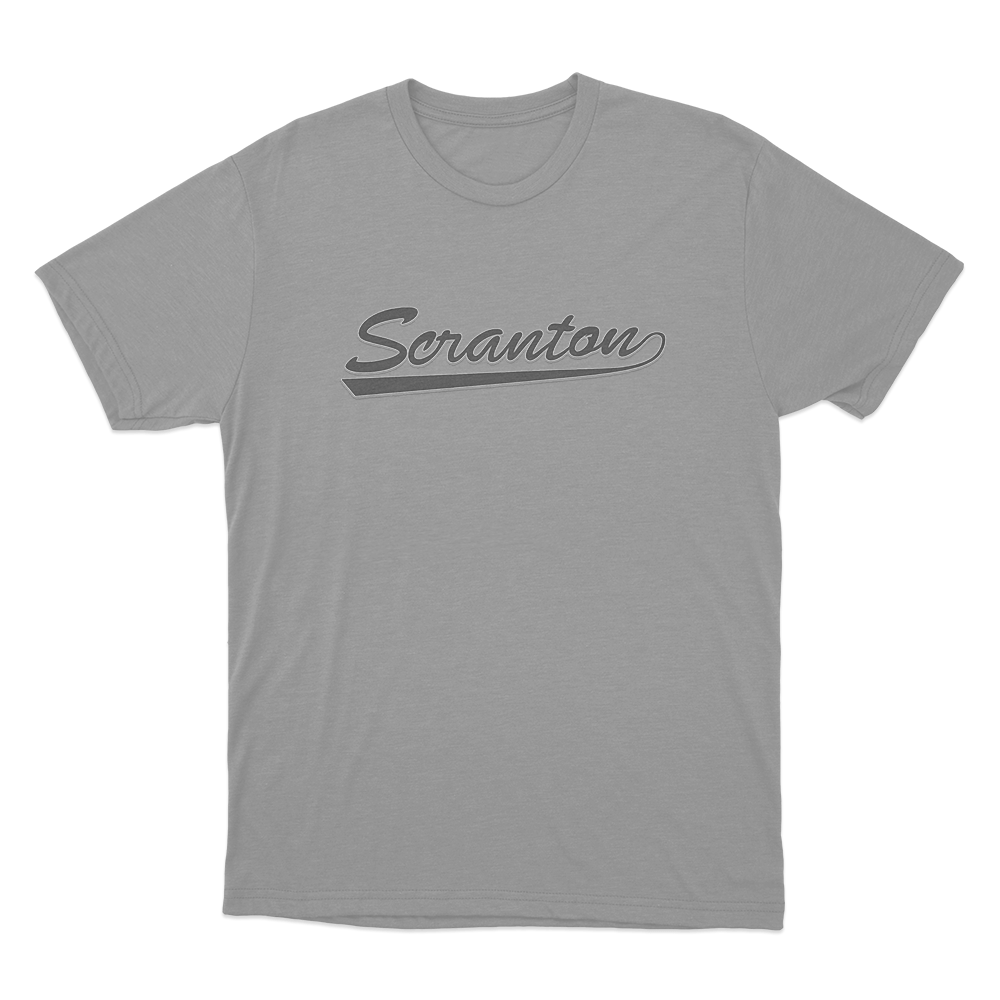 The Office Scranton Unisex T Shirt Grey The Office Scranton Unisex T Shirt Grey