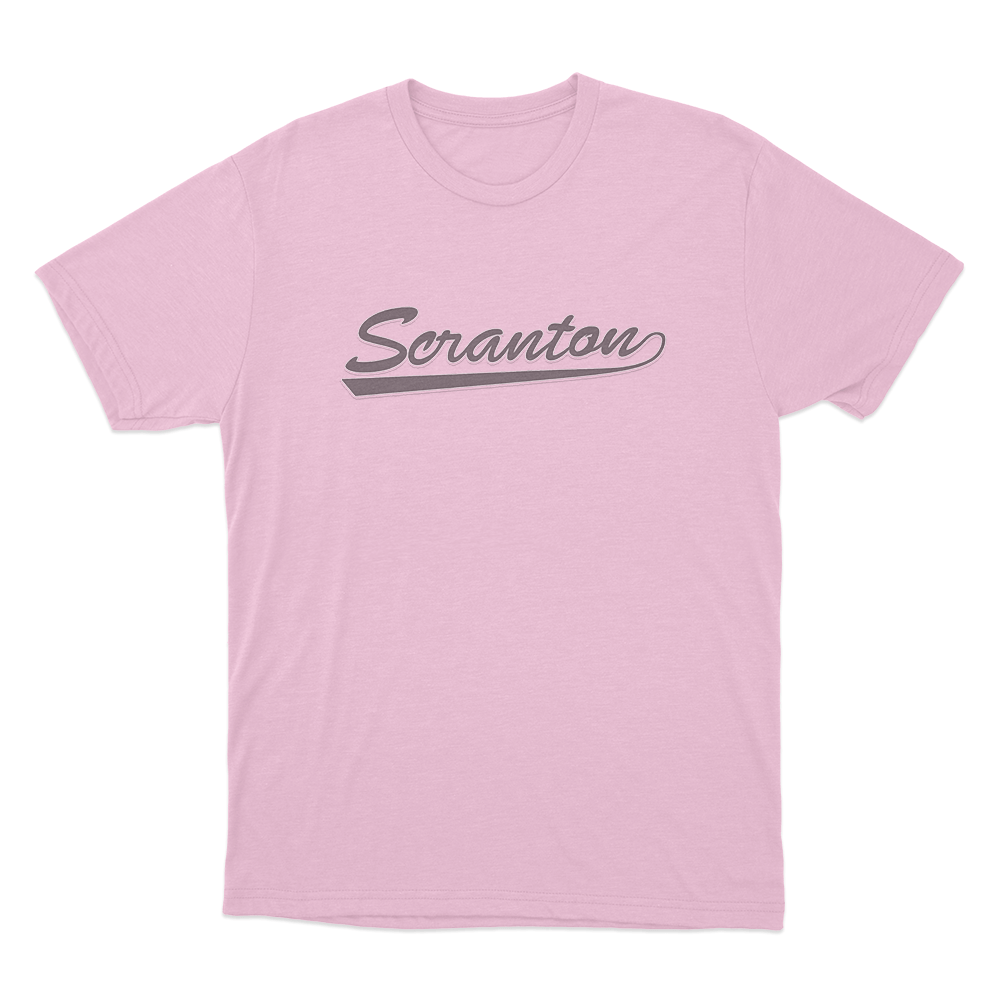 The Office Scranton Unisex T Shirt Pink The Office Scranton Unisex T Shirt Pink