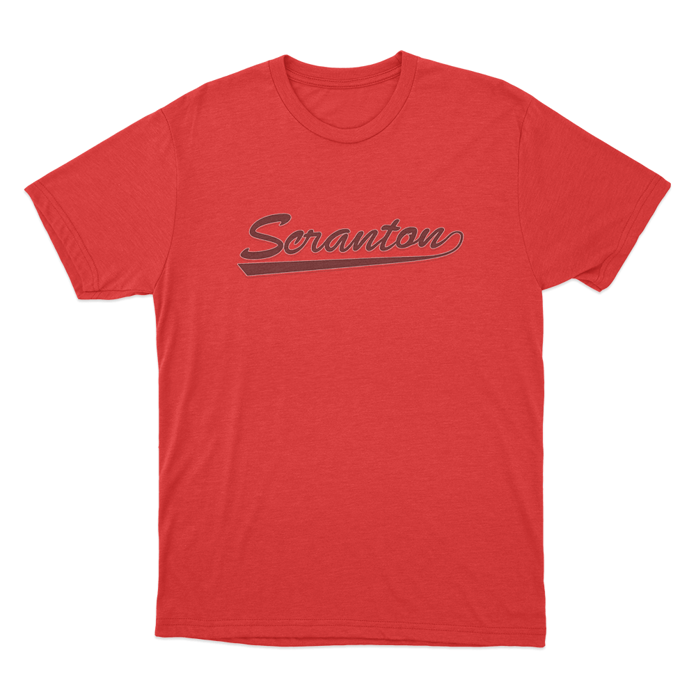 The Office Scranton Unisex T Shirt Red The Office Scranton Unisex T Shirt Red