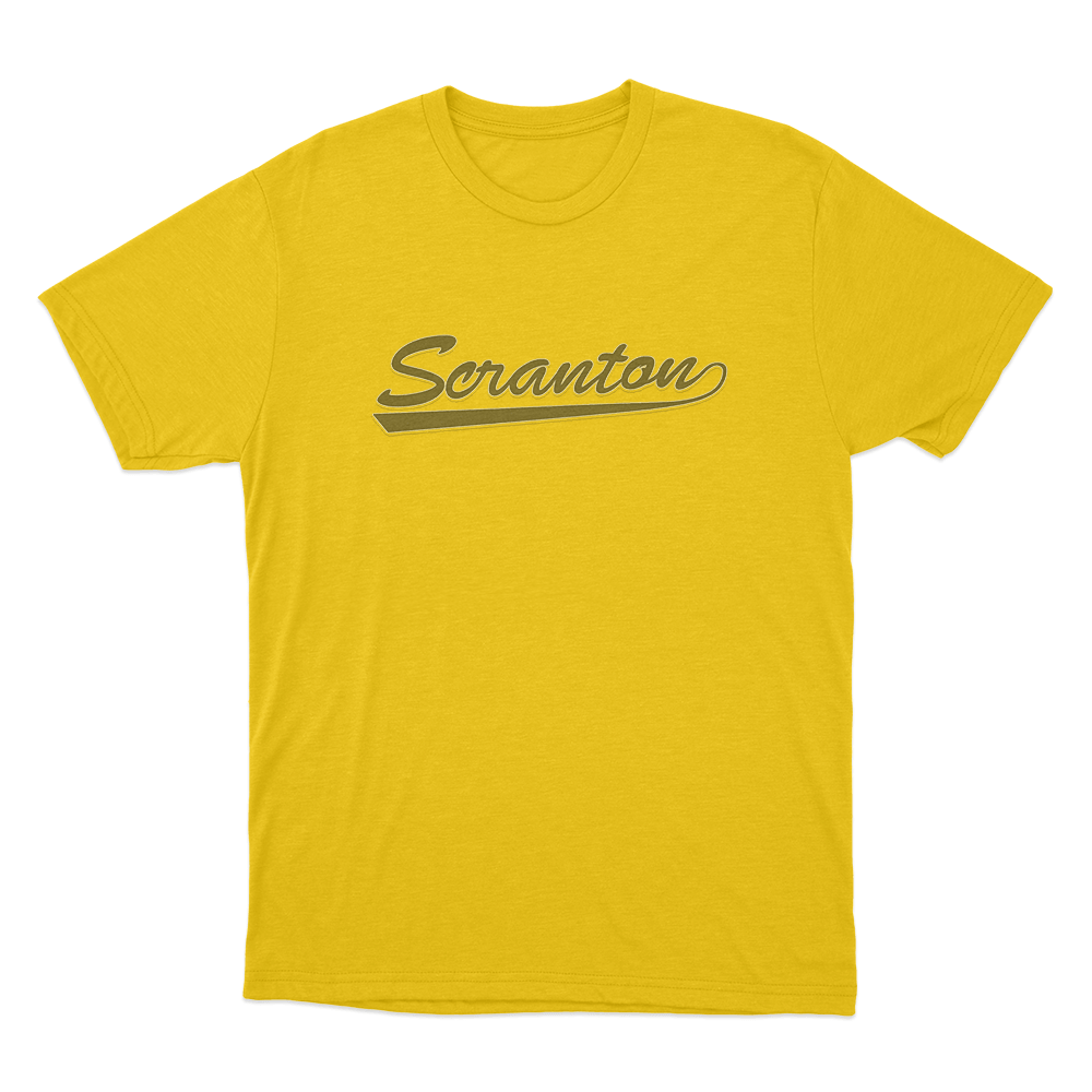 The Office Scranton Unisex T Shirt Yellow The Office Scranton Unisex T Shirt Yellow
