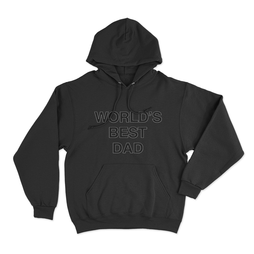 The Office World's Best Dad Unisex Hoodie Black The Office Worlds Best Dad Unisex Hoodie Black