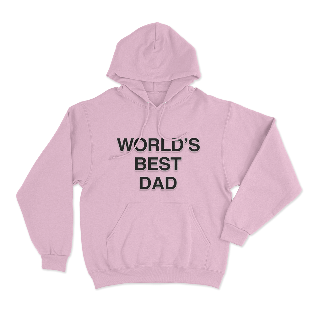 The Office World's Best Dad Unisex Hoodie Pink The Office Worlds Best Dad Unisex Hoodie Pink