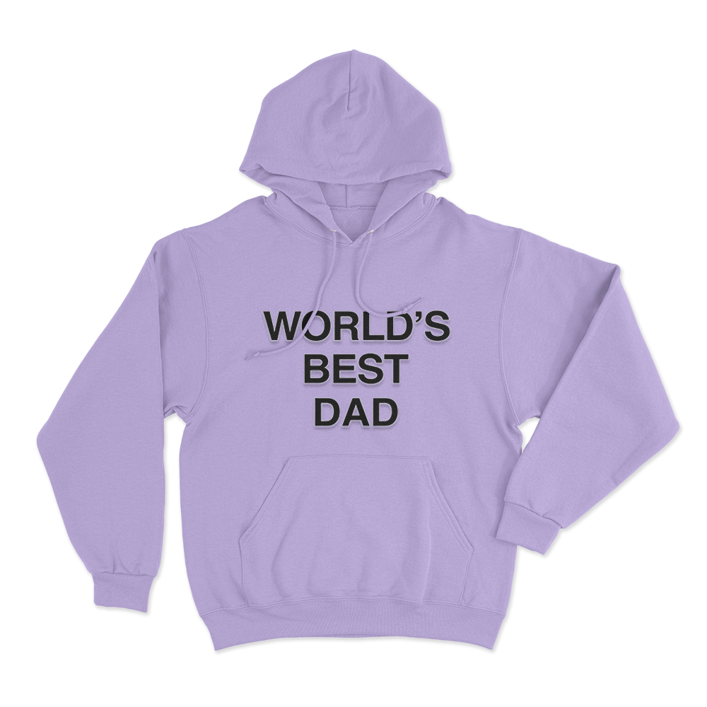 The Office World's Best Dad Unisex Hoodie Purple The Office Worlds Best Dad Unisex Hoodie Purple